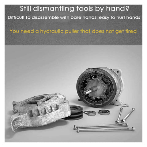 Heavy Duty Split Hydraulic Puller Kit 5 10 15 20 30 Ton With Two-Claw And Three-Claw Bearing Pullers, Hydraulic Puller Set, Package 5, parts