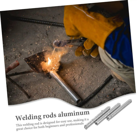 24 Piece Low Temperature Flux Core Aluminum Welding Rods And Wire Set For Easy Operation And Smooth Welds in use