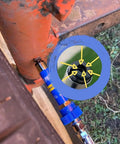 Quick Lock Grease Coupler Adapter Extensions For Grease Fittings One Hand Rotary Handle on machinery