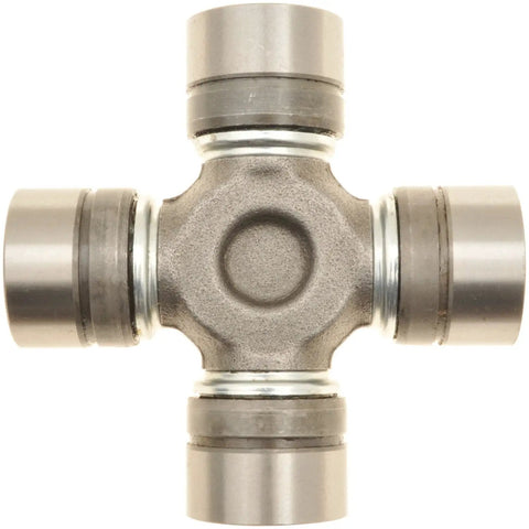 Rear U Joint 5-3206X Universal Joint With Solid Cold Formed Body Built Tough For Superior Strength And Longevity, OE Fit And High Torque Durability For Reliable Drivetrain Performance. visible steel cross joint