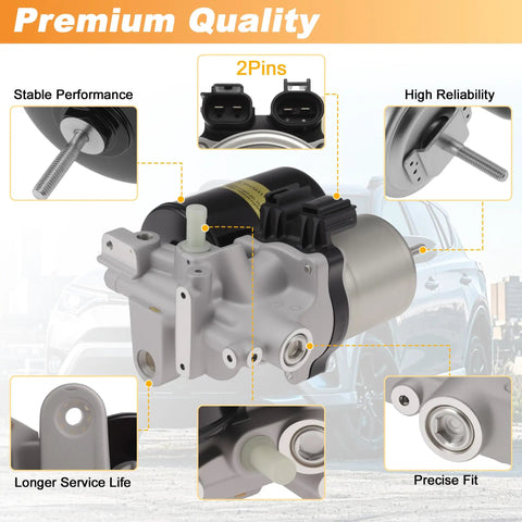 Badass Heavy Duty Abs Brake Booster Pump Assembly Compatible With Toyota Prius Rav4 Lexus Hybrid 2010 To 2018 showing 2-pin connectors and detailed components.
