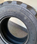 Heavy Duty Skid Steer Tire 12x16.5 Tubeless With Rim Guard 14 Ply G Load Fits Bobcat John Deere Caterpillar 6780 Lbs At 90 Psi