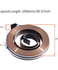 Three Pack Drill Press Return Spring Set For Quill And Feed Return Pro Grade Heavy Duty 1.65 Inch Outer Diameter coiled spring