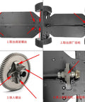 40CR Steel Spur Gear 48P 66T CNC Machined installation steps for 1/10 Scale RC Cars ETron Vision GT Sport 3 HPI RS4 Sport 3 Flux