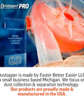 Low Profile Dust Collector Accessory That Quickly Sucks Up Fine Sawdust And Coarse Shavings With Zero Hassle, clear cyclone separator next to award.
