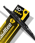 No Sweat Ten Inch Rear Wiper Blade Slick Streak Free Smooth Operator Oem Replacement on packaging with 10 inch size.