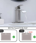 Single Handle Vessel Sink Faucet Matte Black With Wide Waterfall Spout One Hole Tall Vanity Mixer Tap For Bathroom
