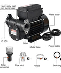Heavy Diesel Transfer Pump Delivering A Fast 20 Gpm Flow With 110V Electric Power for efficient kerosene and biodiesel use.