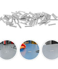 80 Piece Aluminum Rivet Nuts And Dent Puller Kit For Car Body And Auto Sheet Metal Repair With Quick Stretch Technology 4mm Rivets