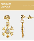 200 Pieces Ball Post Earring Studs And 240 Butterfly Backings Round Ball Ear Pins With Loop For Jewelry Dangle Earring Making In 4 Colors 4 mm in gold, side and front views