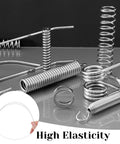 25 Pieces 0.8mm Stainless Steel Piano Wire Spring Wire 40 Cm Straight Full Hard For DIY Crafts Model Car Helicopter Airplane Projects