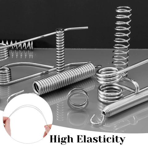 25 Pieces 0.8mm Stainless Steel Piano Wire Spring Wire 40 Cm Straight Full Hard For DIY Crafts Model Car Helicopter Airplane Projects