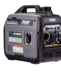 Side view of Dual Fuel Portable Generator With 4000W Peak And 3200 Running On Gas Or 3600 Peak And 2800 Running On Propane, Ultra Lightweight 47.3 Lbs