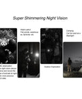 Night vision use for 4K Eyepiece Camera For Telescopes 22Mm To 46Mm Adapters With Dope Live View Night Vision Clarity