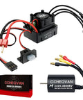 High Torque 4800KV Brushless Motor and 35A ESC Combo For Traxxas RC Cars waterproof sensorless system with motor and ESC parts.