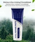 No Mess All In One Drywall Repair Kit With Scraper And Sandpaper, 250g White Wall Repair Paste tube front view