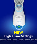 Plug In Non Medicated Steam Inhaler For Sinus Relief And Congestion with adjustable steam control and VapoPads