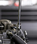 Magnetic 2-Stage Universal Joint Set For One Quarter, Three Eighths, And One Half Inch Drive Sockets - 3-Piece Swivel Adapters With Quick Switch Ball Spring Design, Durable Case, Perfect For Tight Spots And Hard-To-Reach Fasteners. 3/8 inch joint on socket