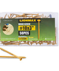 Deck Screws 10 X 3 In Tan Exterior Coated Wood Screws 400 Pcs Set With Star Drive T25 Bit Self Tapping Rust Resistant Coarse Thread For Outdoor Projects packaging with screws and bit