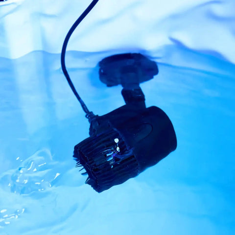 High Flow Water Circulation Pump For Ice Pod And Long Pod Keeps Cold Plunge Water Extra Cold With 2600 GPH submerged in water
