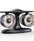 Jet Engine Desk Fan With Eighteen Hour Runtime USB C Rechargeable Turbo Table Fan Aviation Turbine Office Decor Luxury Gift Box For Men Dads Pilots And Tech Lovers Powerful Yet Quiet Personal Cooling