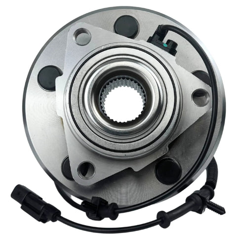 Pair Front Wheel Bearing And Hub Assembly For GM Trucks And SUVs Fits 1999 2007 Cadillac Escalade ESV Ext Chevrolet Silverado