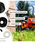 Beefed Up Inner And Outer Tie Rod Boot Kit With Hardware For BX Series Tractors, UV Resistant And Grease Sealed, Fits BX 30 50 60 70 And More, Heavy Duty Boot Set For Steering Linkage, black boots and hardware