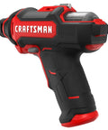 Heavy Duty Compact Cordless Screwdriver Kit With Built In Led Work Light And Magnetic Nose For No Sweat Home Repairs Grab And Go Tool Set Includes Rechargeable Battery And Eight Quick Change Bits Solid Build Ready To Roll, showing ergonomic grip and rotating mechanism.