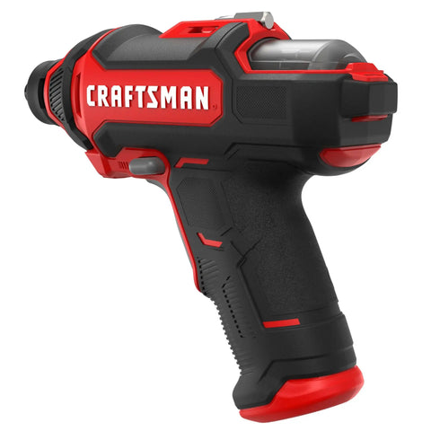 Heavy Duty Compact Cordless Screwdriver Kit With Built In Led Work Light And Magnetic Nose For No Sweat Home Repairs Grab And Go Tool Set Includes Rechargeable Battery And Eight Quick Change Bits Solid Build Ready To Roll, showing ergonomic grip and rotating mechanism.