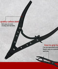 Beefy 12 Inch Snap Ring Pliers Set For Spindle Installation And Removal Internal And External Circlips Built For Ford Super Duty Pickups 2007 And Newer close-up showing carbon steel material and handle design.
