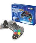 Wireless Controller For MicroBit Robots Kit With MakeCode Compatibility Easy HandsOn Coding Toy For STEM Learning Kid Friendly Remote Controller For Building Robots Ideal Gift For Kids And Teens MicroBit Not Included. Black acrylic Micro:bit controller with joystick and four buttons