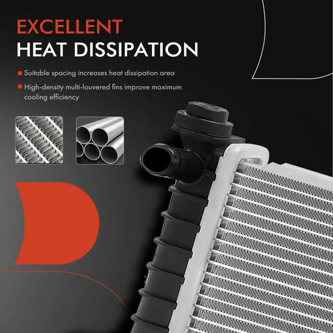 Replacement Center Cooler Radiator Assembly For Tesla Model S 2016 To 2022 showcasing excellent heat dissipation features and design.