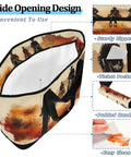 Wide opening design of Insulated Cooler Tote Beast with sturdy zippers and padded handle