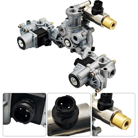 Heavy Duty Rear ABS Modulator Valve And Electronic Control Unit Assembly For 4S 4M And 6S 6M Tractor, 12V ATC