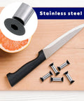 10 Pack Knife Handle Screws Hex Flat Head Pins Stainless Steel Rivets Fasteners For Blade Fixing With Adjustable Length