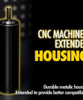 Pro Grade Wheel Hub Resurfacing Kit With Metal Housing And Brake Surface Cleaner, CNC Machined Extended Housing