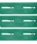 Low Profile Edge Guide That Slaps For Dovetail Router Grooves And MATCHFIT System Fourteen Degree By One Half Inch Tracks, Three Pack