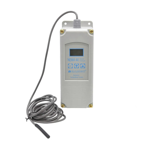 One Stage Refrigeration Electronic Temperature Controller Replacement With IP67 Sensor And Humidity Handling Display
