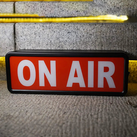 On Air Light Sign With Remote Control Bright LED Recording And Broadcasting Indicator for home studio or office decor