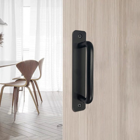 10 Pack 8 Inch Matte Black Cabinet Pulls And Drawer Handles Stainless Steel Kitchen Hardware for cabinets and doors