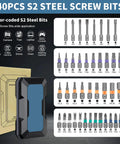 42 In 1 Magnetic Ratcheting Screwdriver Set For Electronics And Smart Home Repair With T Handle And Case Go To 40 S2 Steel Bits Cover PH SL Torx Hex PZ U Shaped Perfect For Computer Laptop Router And DIY Projects The Ultimate Easter Gift, showcasing 40 S2 steel screw bits and case layout.