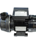 Above Ground Pool Pump 0.3 HP Hydro Flo Motor, 2220 GPH, 3450 RPM, black heavy-duty pump with vertical mount for pools
