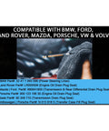 18mm Aluminum Oil Drain Plug Gasket Crush Washer Pack Of 15 For Leak Proof Seal Fits Ford Mazda Porsche Volvo Replacement