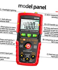 Auto-Ranging Digital Multimeter With LCD Display, Voltage Tester And Frequency, Diode And Continuity Testing, 4000 Counts