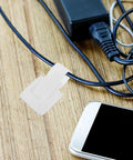 Self Adhesive Cable Straps Keep Your Desk Clean And Tangle Free Bundle Wires Fast With Reusable Hook And Loop Design on black wires