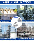 Applications of Three Quarter Inch Full Port Ball Valve NPT Female 316 Stainless Steel for water, biopharmaceuticals, manufacturing, construction.