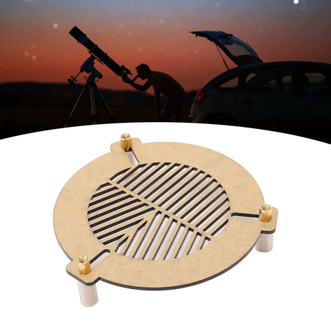 Bahtinov Telescope Focus Mask Acrylic Plate for 60mm to 90mm Outer Diameter Objective Lens, Easy Quick Focus Mask