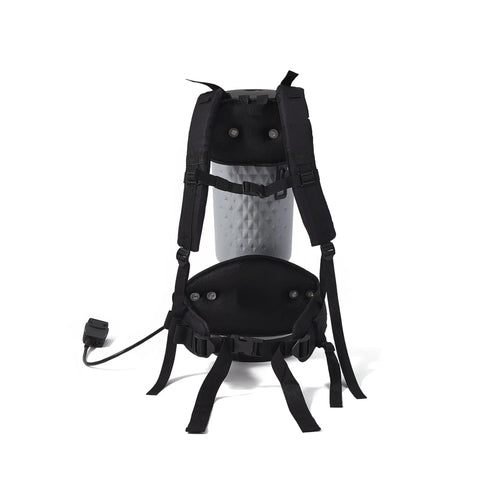 Dapper Durable 13 Pound Lightweight Backpack Vacuum Cleaner With Hepa Filter And 10.5 Qt Capacity Perfect For Hard Floors Carpet Stairs And Offices Featuring Padded Straps Chest Harness And Waist Belt For Comfortable Extended Use