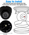 Installation diagram of Outdoor USB Camera 1080P Full HD Waterproof Night Vision With Infrared LEDs For Home Surveillance System