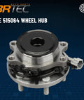Front Wheel Hub And Bearing Assembly For Nissan Frontier 2005 To 2018, Pathfinder 2005 To 2012, Xterra 2005 To 2015, And Suzuki Equator 2009 To 2012, 6 Lug With ABS OE 515064 Front Axle Hub And Bearing